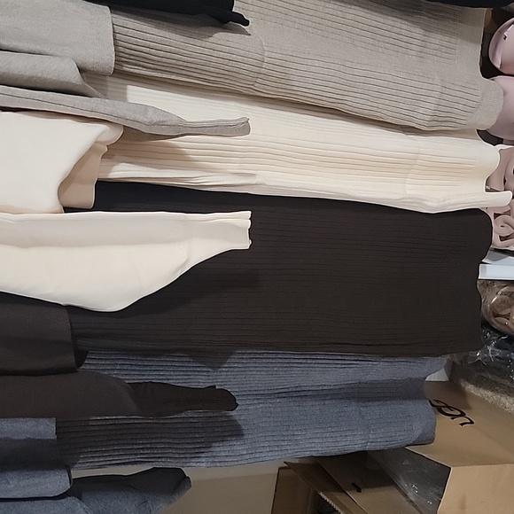 Knitted dress skirt. Stretchable - Picture 5 of 5